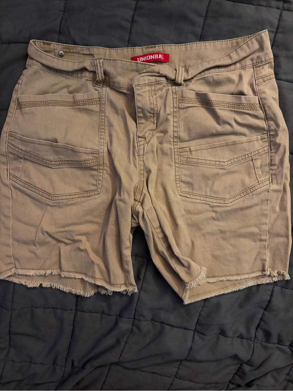 Unionbay Tan women’s Cutoff Shorts